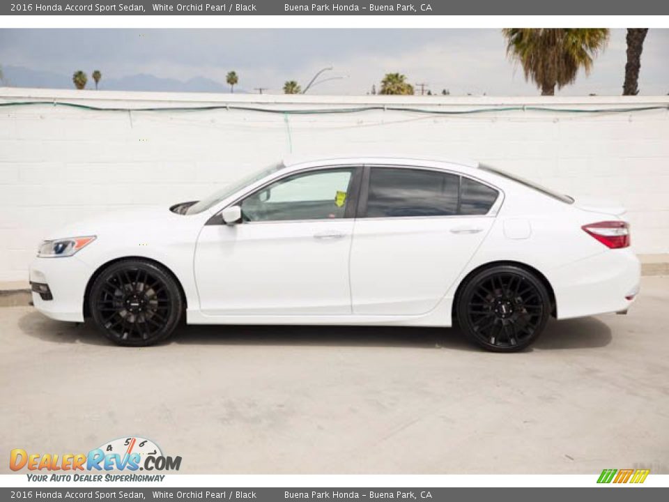 2016 Honda Accord Sport Sedan White Orchid Pearl / Black Photo #8