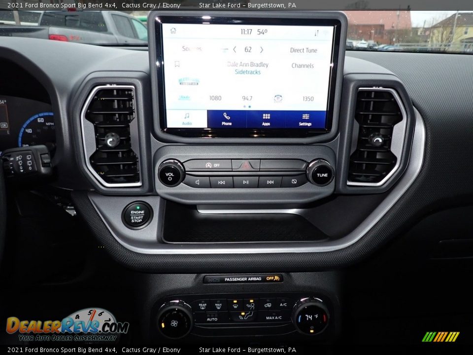 Controls of 2021 Ford Bronco Sport Big Bend 4x4 Photo #20