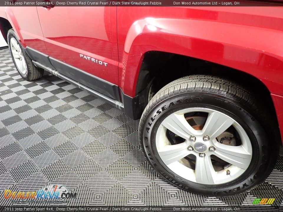 2011 Jeep Patriot Sport 4x4 Deep Cherry Red Crystal Pearl / Dark Slate Gray/Light Pebble Photo #3