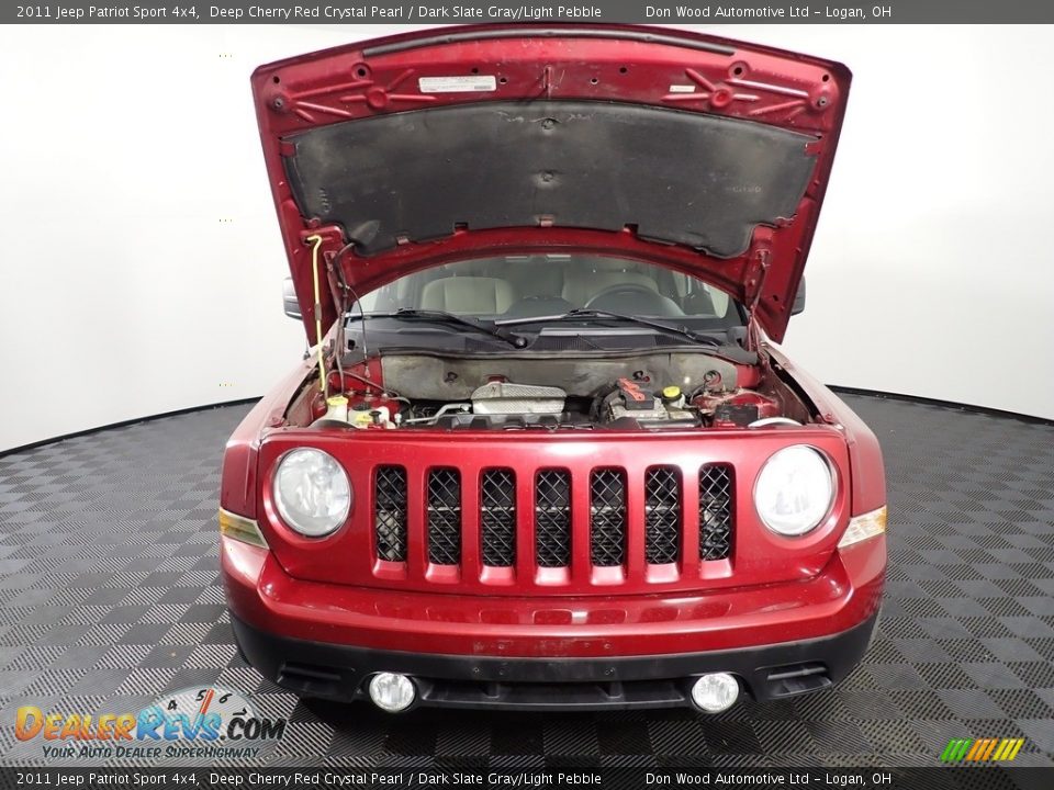 2011 Jeep Patriot Sport 4x4 Deep Cherry Red Crystal Pearl / Dark Slate Gray/Light Pebble Photo #5