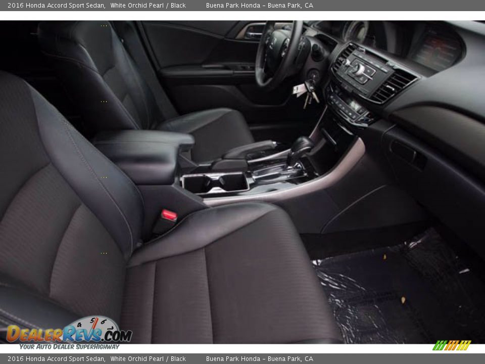 2016 Honda Accord Sport Sedan White Orchid Pearl / Black Photo #20