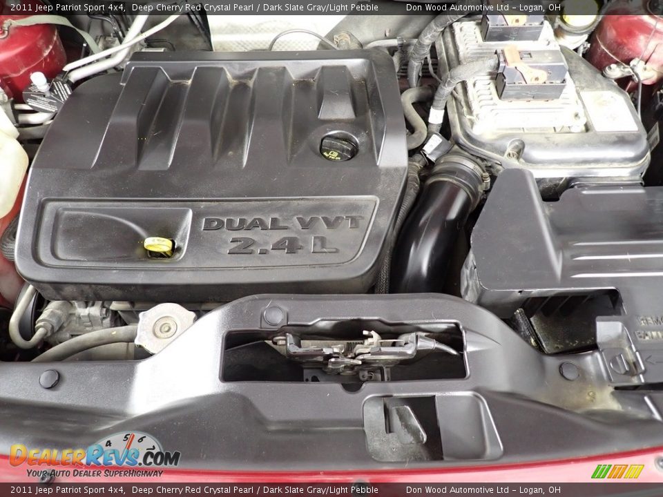 2011 Jeep Patriot Sport 4x4 Deep Cherry Red Crystal Pearl / Dark Slate Gray/Light Pebble Photo #6