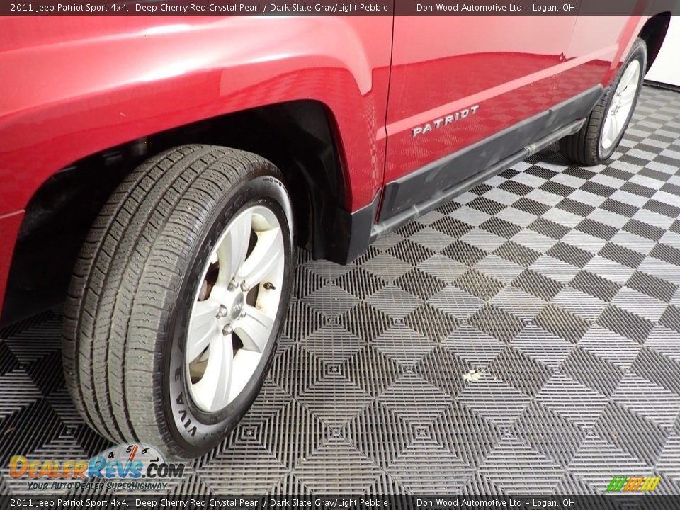 2011 Jeep Patriot Sport 4x4 Deep Cherry Red Crystal Pearl / Dark Slate Gray/Light Pebble Photo #8
