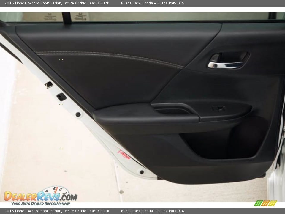 2016 Honda Accord Sport Sedan White Orchid Pearl / Black Photo #27