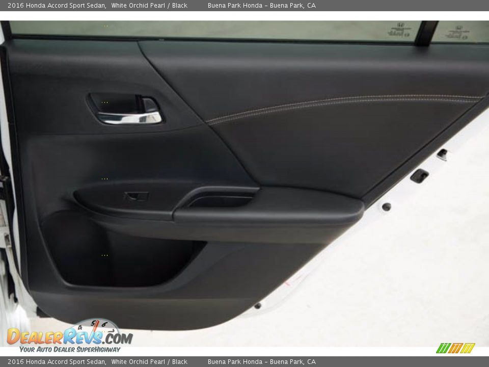 2016 Honda Accord Sport Sedan White Orchid Pearl / Black Photo #28