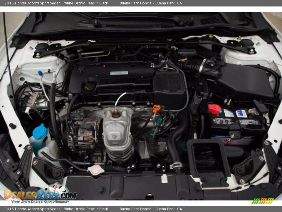 2016 Honda Accord Sport Sedan White Orchid Pearl / Black Photo #30