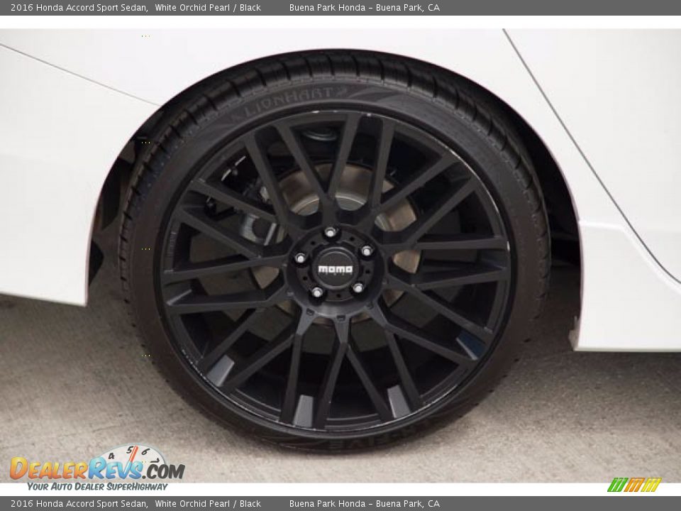 2016 Honda Accord Sport Sedan White Orchid Pearl / Black Photo #31