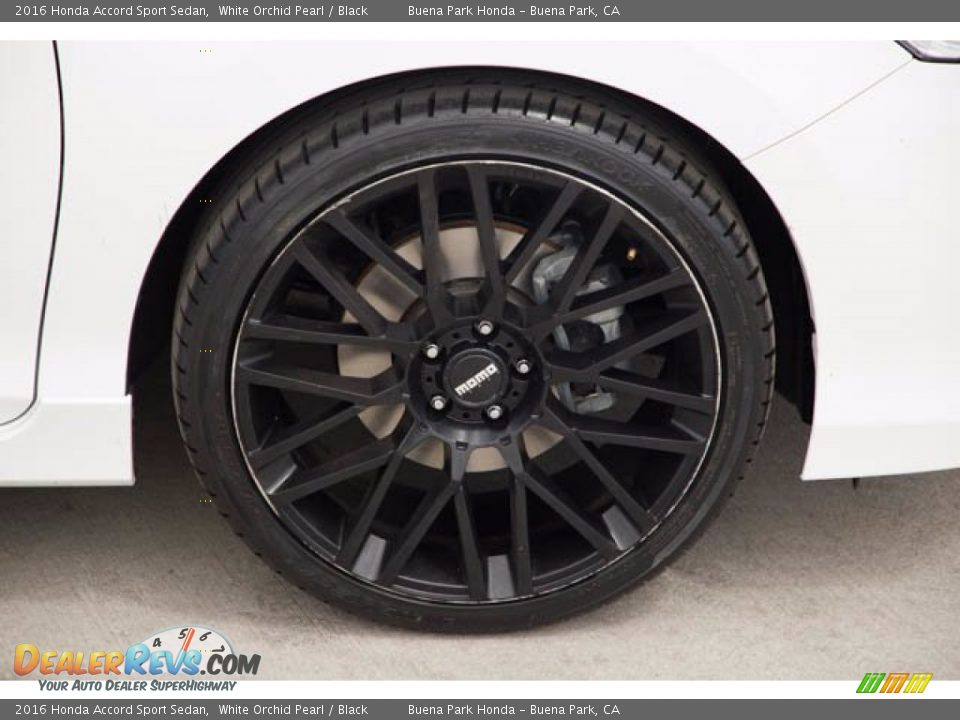 2016 Honda Accord Sport Sedan White Orchid Pearl / Black Photo #32