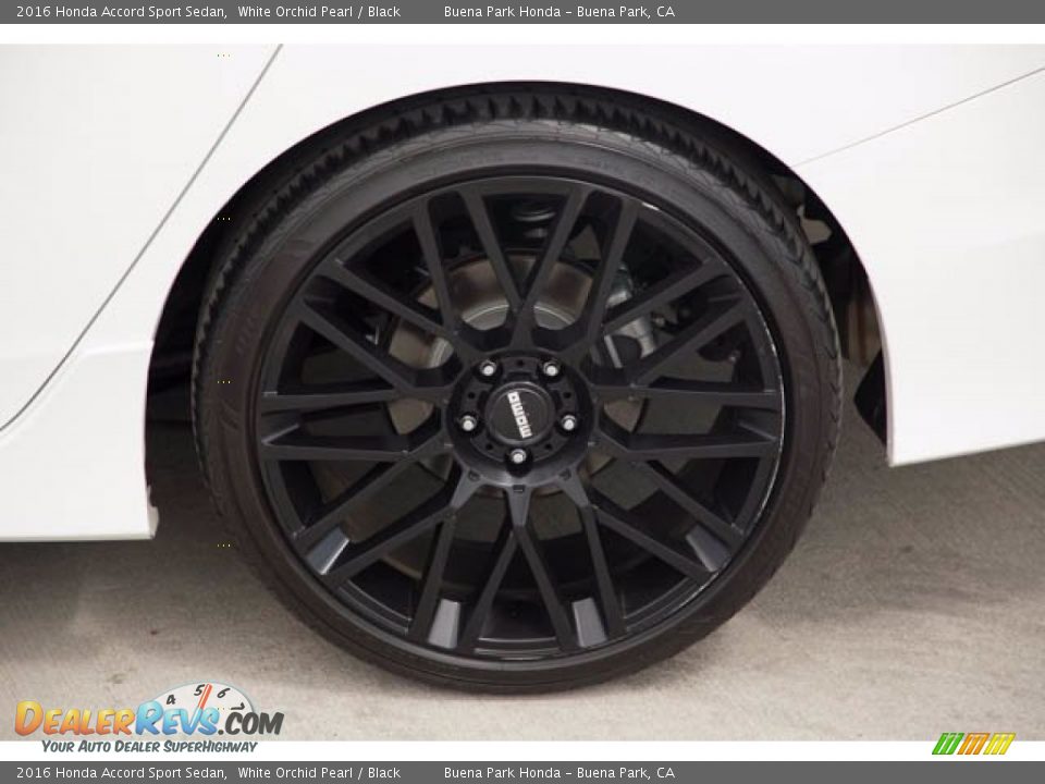 2016 Honda Accord Sport Sedan White Orchid Pearl / Black Photo #33