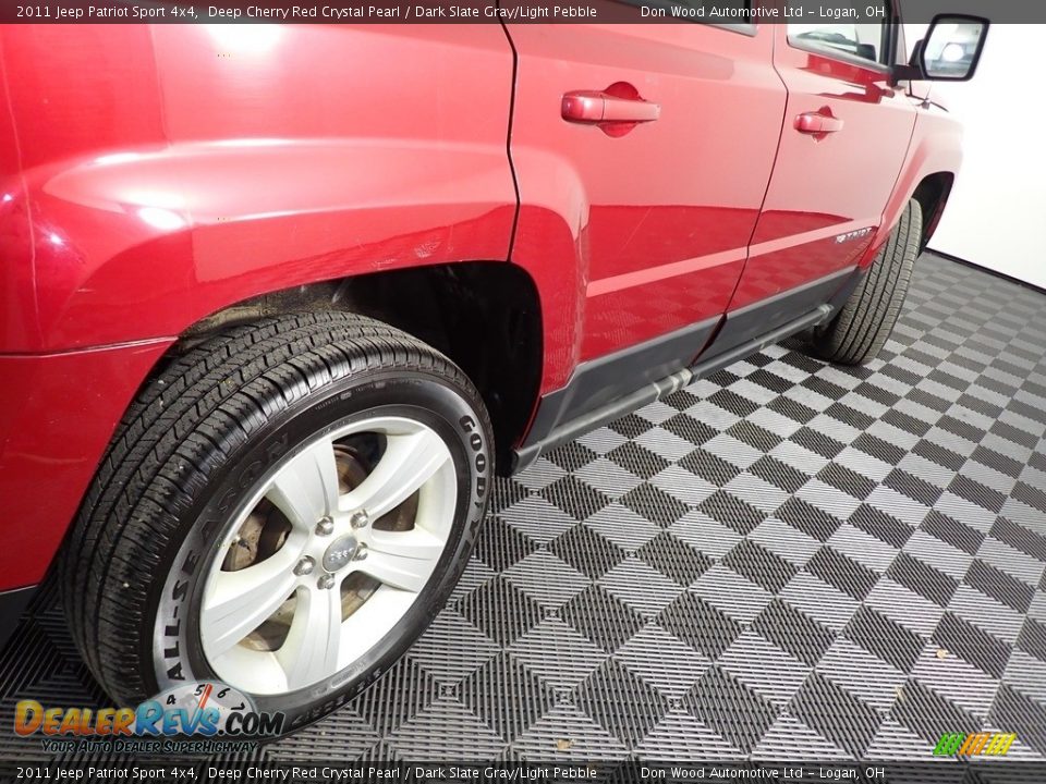 2011 Jeep Patriot Sport 4x4 Deep Cherry Red Crystal Pearl / Dark Slate Gray/Light Pebble Photo #17