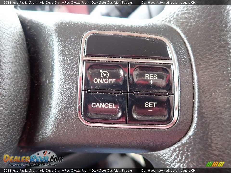 2011 Jeep Patriot Sport 4x4 Deep Cherry Red Crystal Pearl / Dark Slate Gray/Light Pebble Photo #23