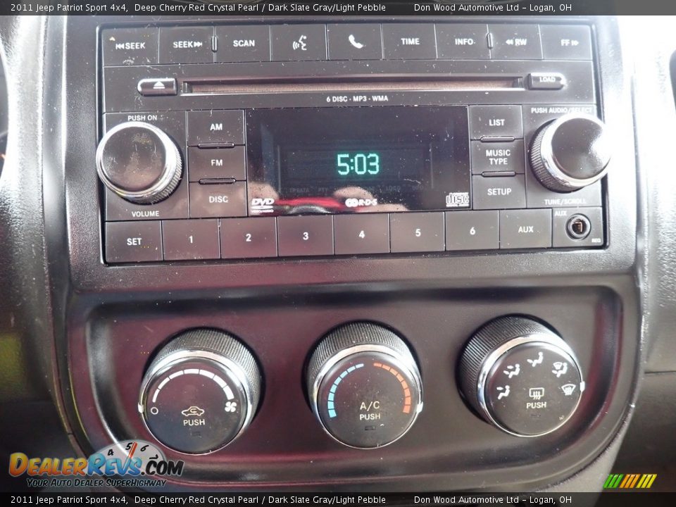 2011 Jeep Patriot Sport 4x4 Deep Cherry Red Crystal Pearl / Dark Slate Gray/Light Pebble Photo #25