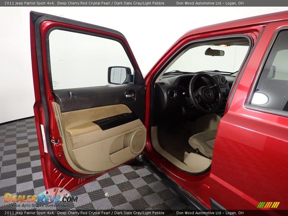 2011 Jeep Patriot Sport 4x4 Deep Cherry Red Crystal Pearl / Dark Slate Gray/Light Pebble Photo #28