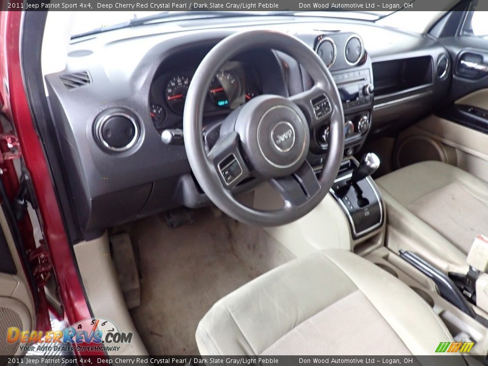 2011 Jeep Patriot Sport 4x4 Deep Cherry Red Crystal Pearl / Dark Slate Gray/Light Pebble Photo #30