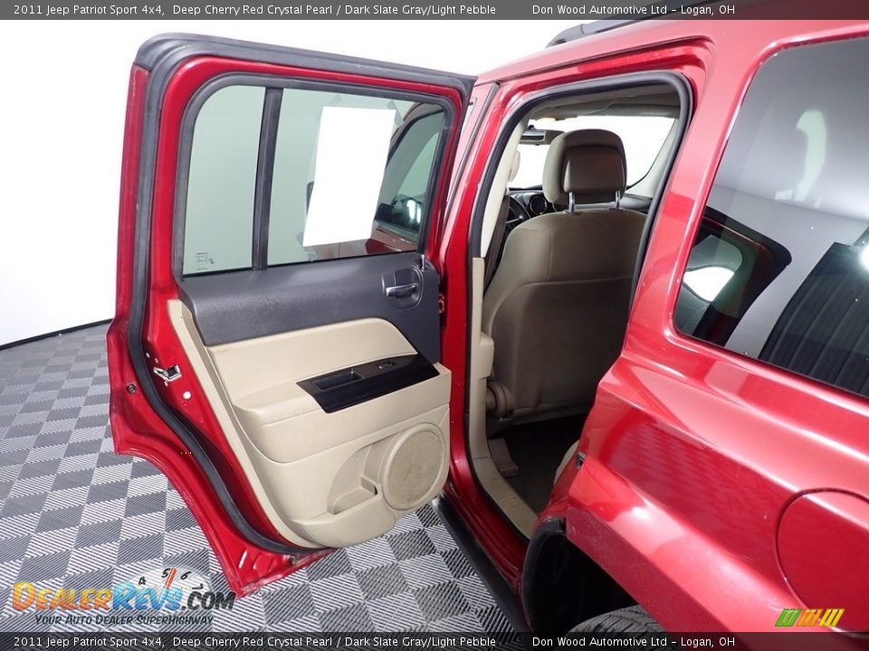 2011 Jeep Patriot Sport 4x4 Deep Cherry Red Crystal Pearl / Dark Slate Gray/Light Pebble Photo #32