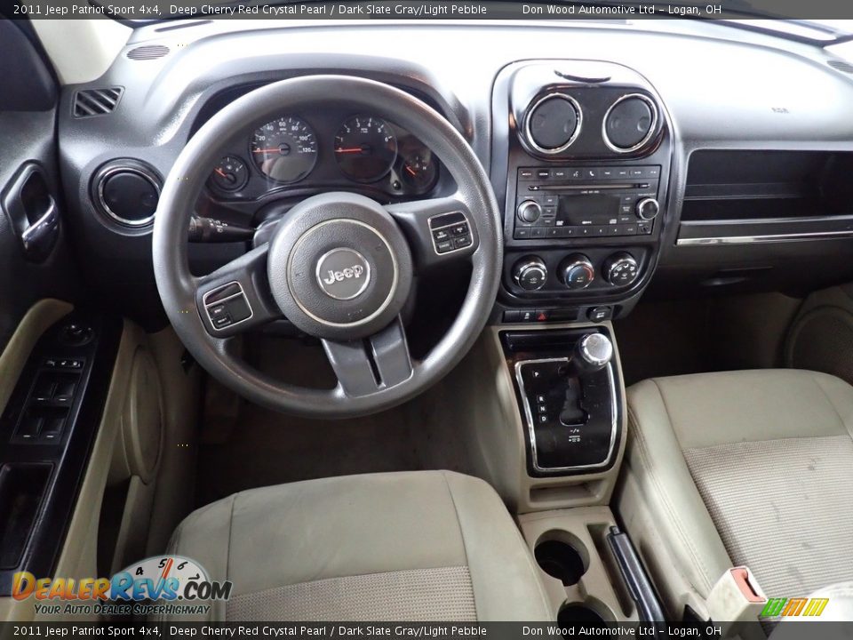 2011 Jeep Patriot Sport 4x4 Deep Cherry Red Crystal Pearl / Dark Slate Gray/Light Pebble Photo #34