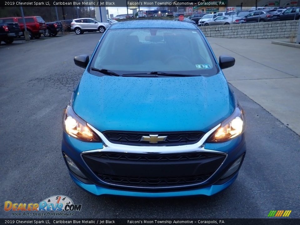 2019 Chevrolet Spark LS Caribbean Blue Metallic / Jet Black Photo #7