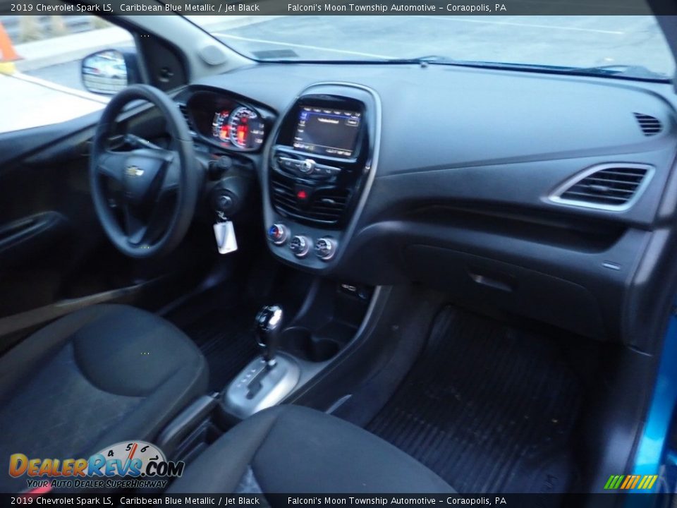 2019 Chevrolet Spark LS Caribbean Blue Metallic / Jet Black Photo #12