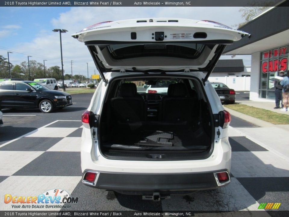 2018 Toyota Highlander Limited AWD Blizzard White Pearl / Black Photo #5