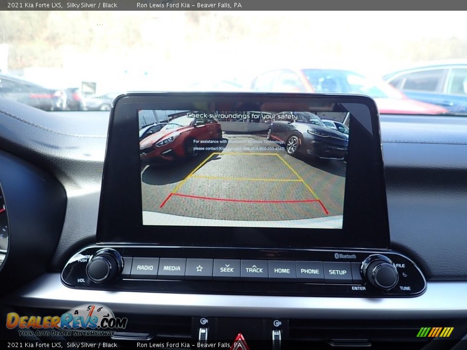 2021 Kia Forte LXS Silky Silver / Black Photo #18