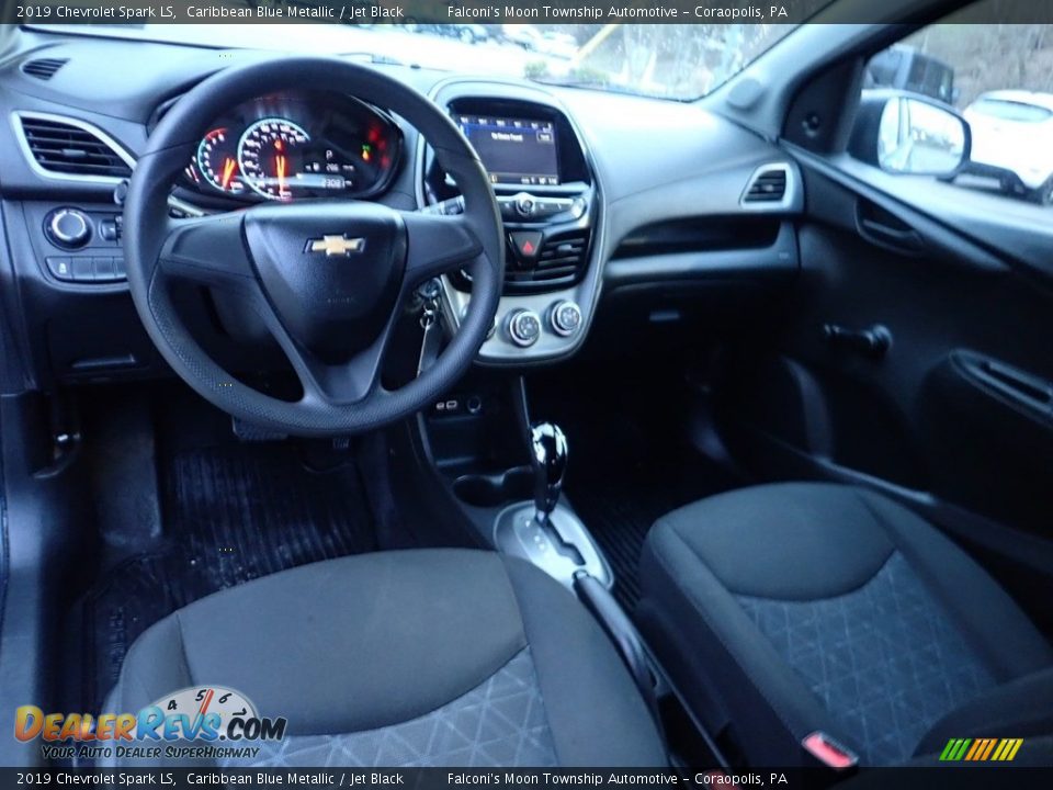 2019 Chevrolet Spark LS Caribbean Blue Metallic / Jet Black Photo #18