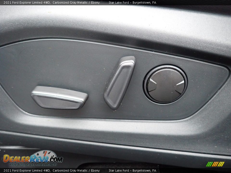 2021 Ford Explorer Limited 4WD Carbonized Gray Metallic / Ebony Photo #15