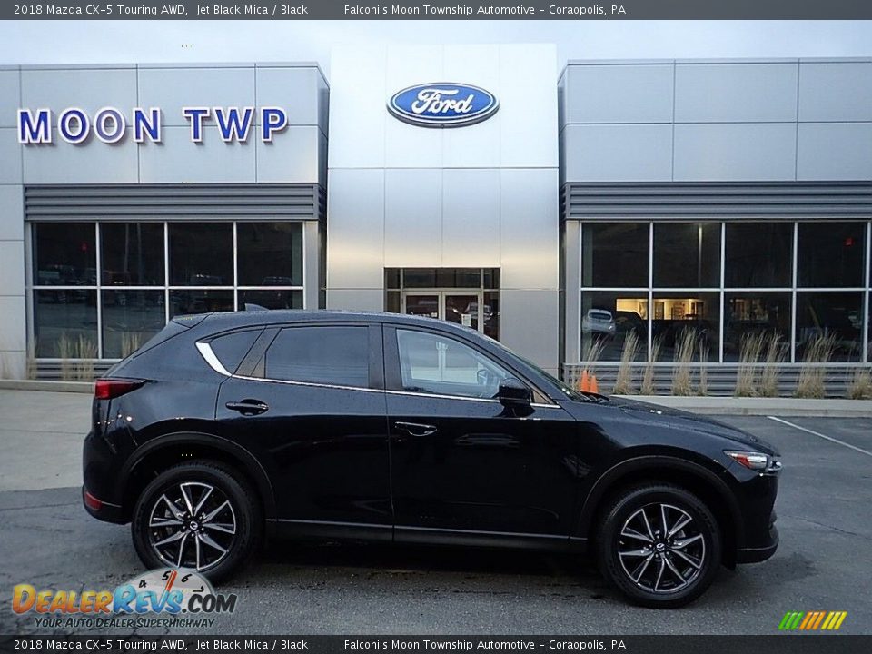 2018 Mazda CX-5 Touring AWD Jet Black Mica / Black Photo #1