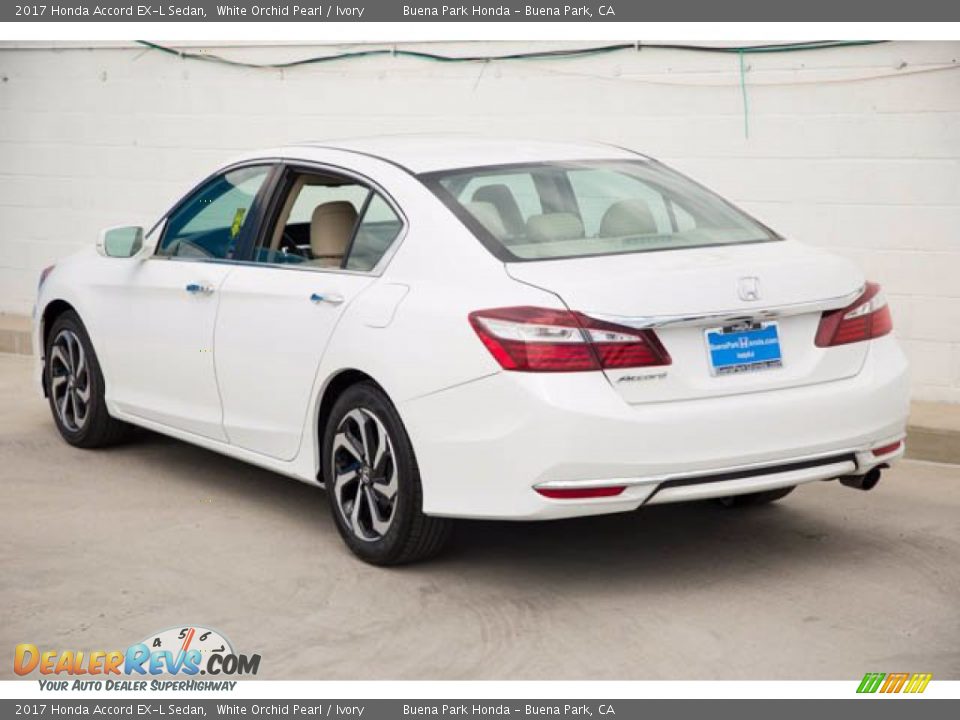 2017 Honda Accord EX-L Sedan White Orchid Pearl / Ivory Photo #2