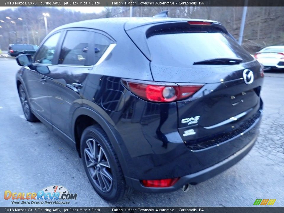 2018 Mazda CX-5 Touring AWD Jet Black Mica / Black Photo #5