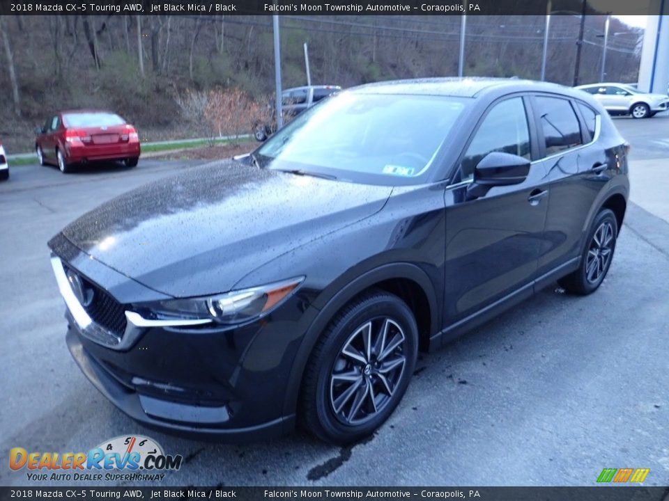 2018 Mazda CX-5 Touring AWD Jet Black Mica / Black Photo #7