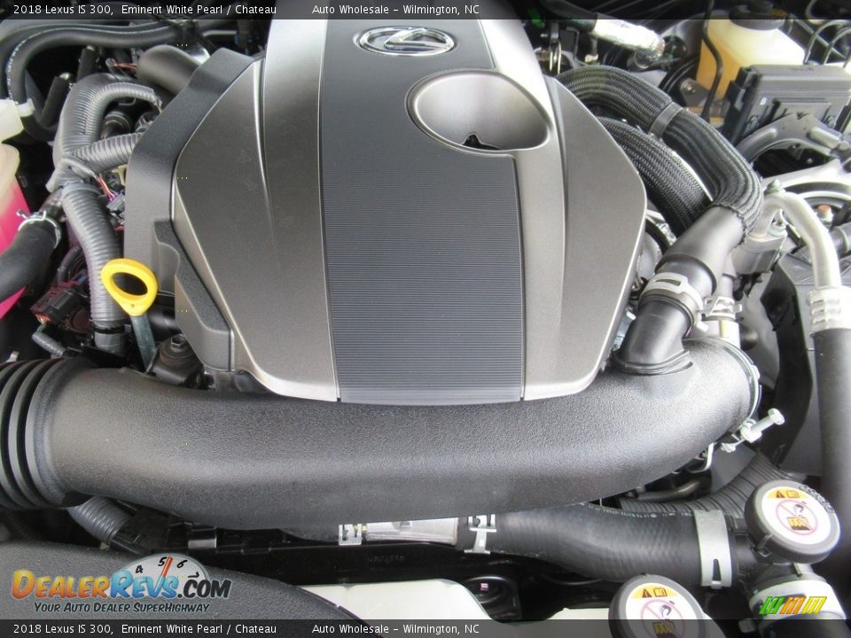 2018 Lexus IS 300 Eminent White Pearl / Chateau Photo #6