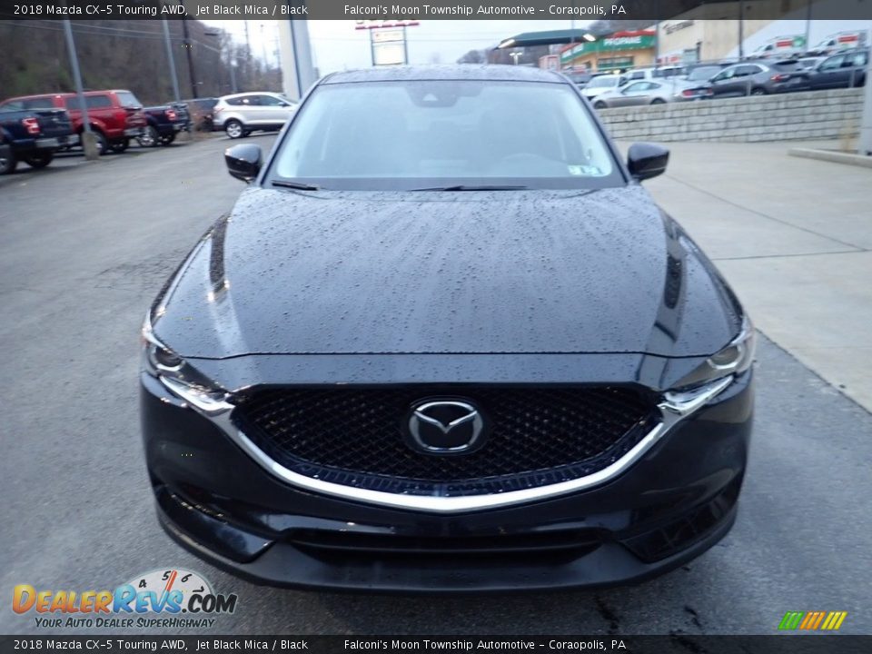 2018 Mazda CX-5 Touring AWD Jet Black Mica / Black Photo #8