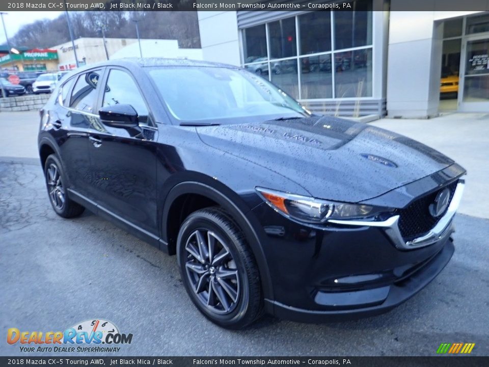 2018 Mazda CX-5 Touring AWD Jet Black Mica / Black Photo #9