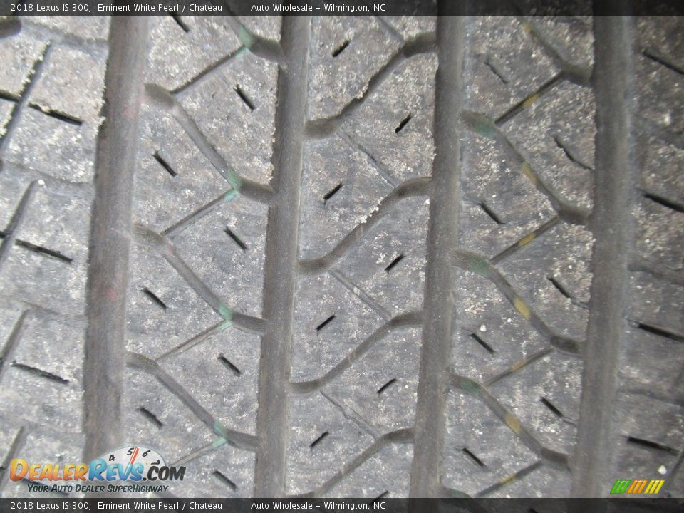 2018 Lexus IS 300 Eminent White Pearl / Chateau Photo #9