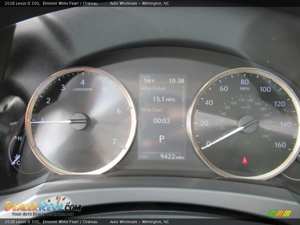 2018 Lexus IS 300 Eminent White Pearl / Chateau Photo #16