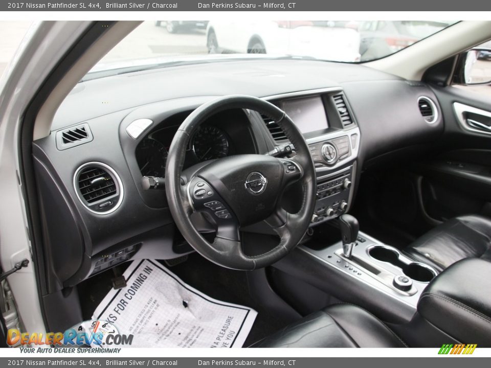 2017 Nissan Pathfinder SL 4x4 Brilliant Silver / Charcoal Photo #10