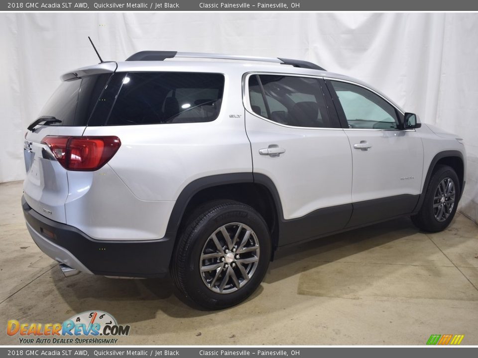 2018 GMC Acadia SLT AWD Quicksilver Metallic / Jet Black Photo #2