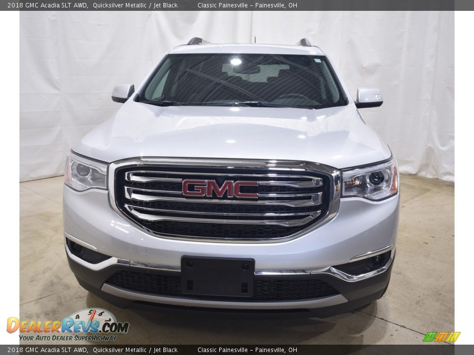 2018 GMC Acadia SLT AWD Quicksilver Metallic / Jet Black Photo #4