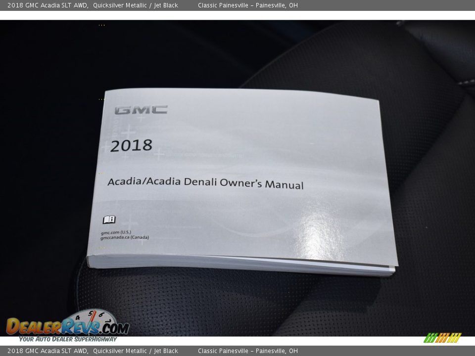 2018 GMC Acadia SLT AWD Quicksilver Metallic / Jet Black Photo #19