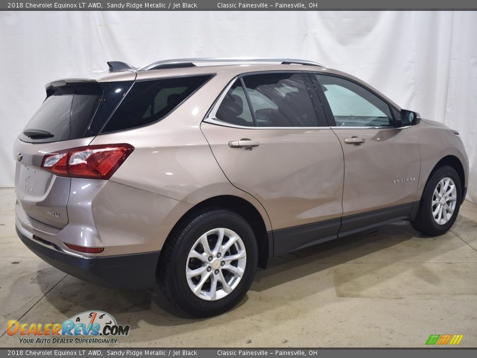 2018 Chevrolet Equinox LT AWD Sandy Ridge Metallic / Jet Black Photo #2