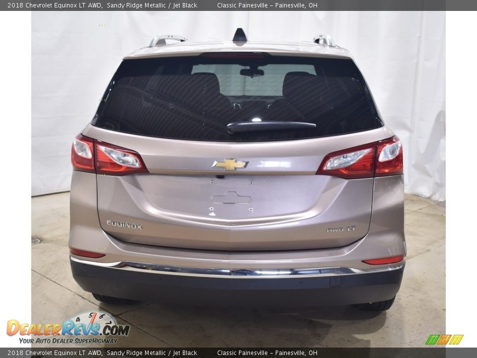 2018 Chevrolet Equinox LT AWD Sandy Ridge Metallic / Jet Black Photo #3