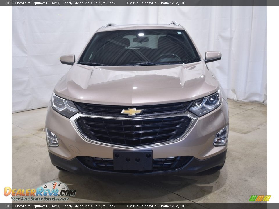 2018 Chevrolet Equinox LT AWD Sandy Ridge Metallic / Jet Black Photo #4