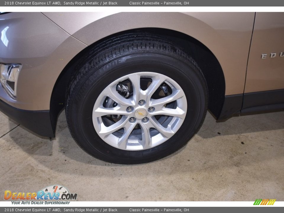 2018 Chevrolet Equinox LT AWD Sandy Ridge Metallic / Jet Black Photo #5