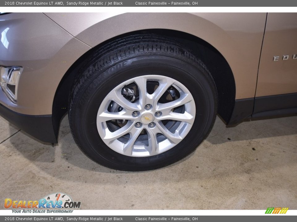 2018 Chevrolet Equinox LT AWD Sandy Ridge Metallic / Jet Black Photo #5