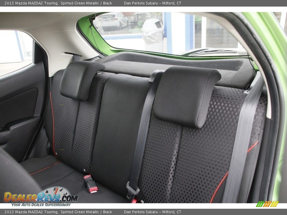 Rear Seat of 2013 Mazda MAZDA2 Touring Photo #12