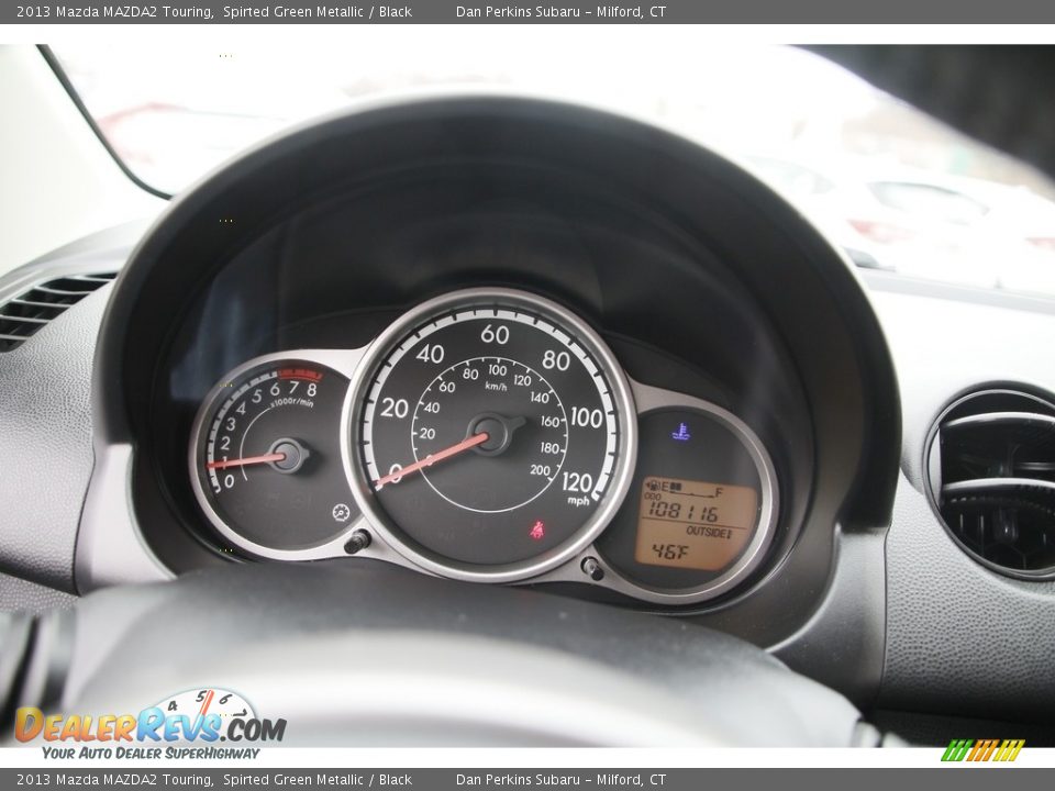 2013 Mazda MAZDA2 Touring Gauges Photo #16