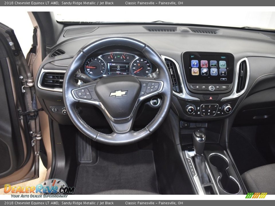 2018 Chevrolet Equinox LT AWD Sandy Ridge Metallic / Jet Black Photo #12