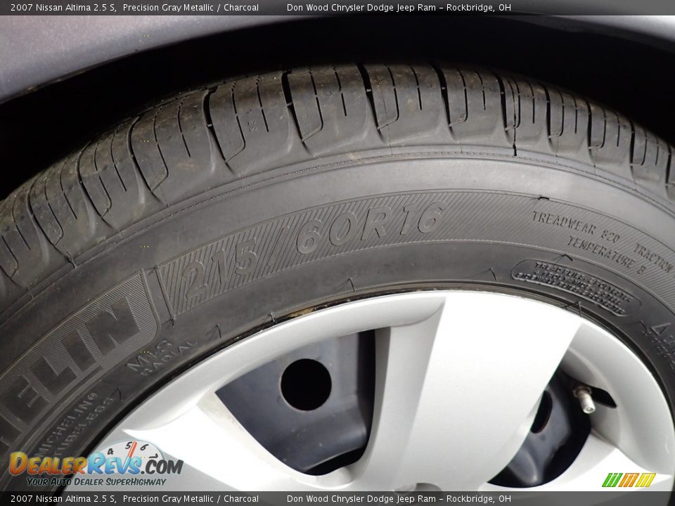 2007 Nissan Altima 2.5 S Precision Gray Metallic / Charcoal Photo #16