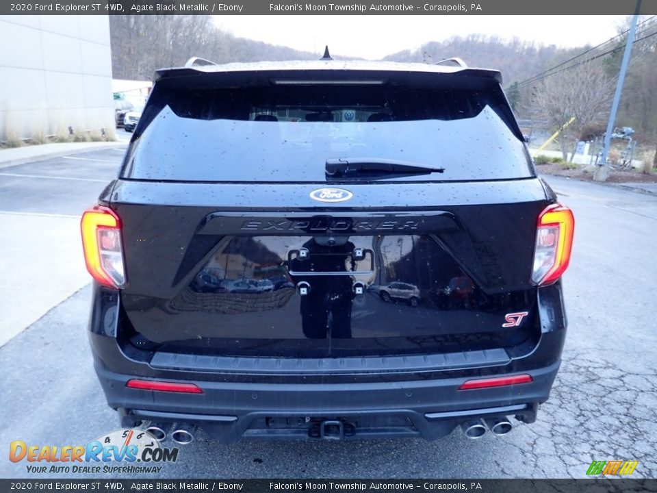 2020 Ford Explorer ST 4WD Agate Black Metallic / Ebony Photo #3