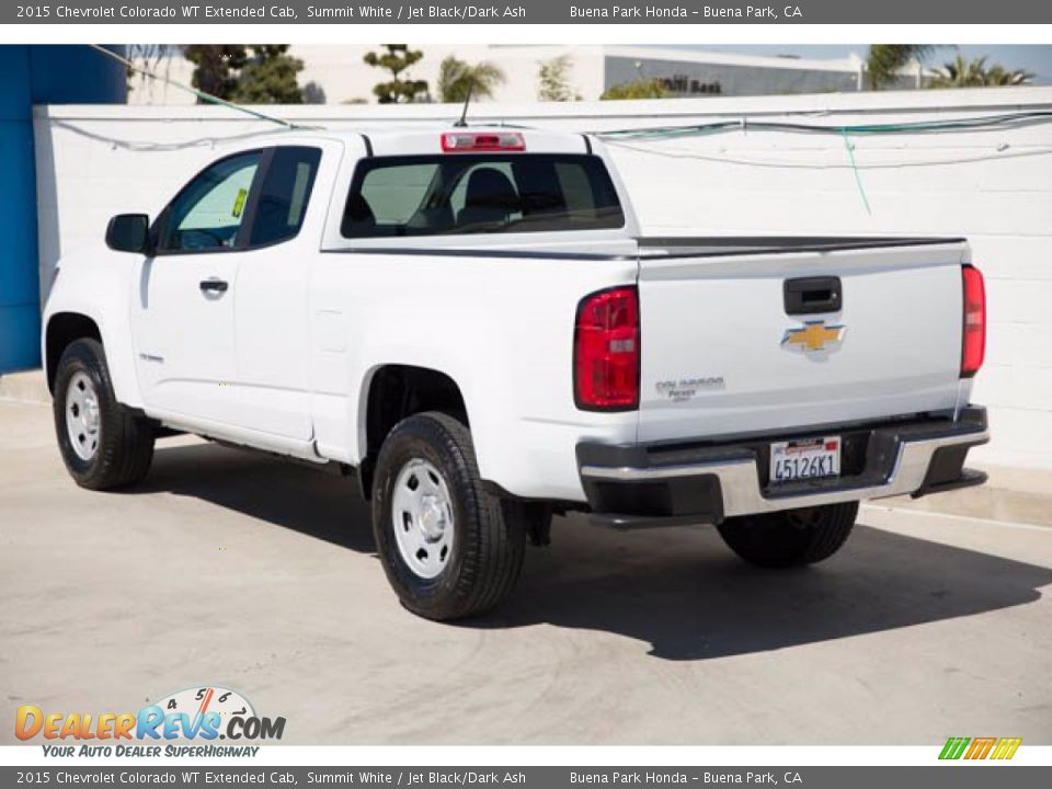 2015 Chevrolet Colorado WT Extended Cab Summit White / Jet Black/Dark Ash Photo #2